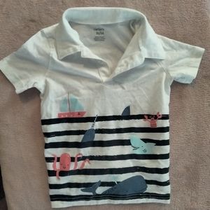Short sleeve under the sea shirt